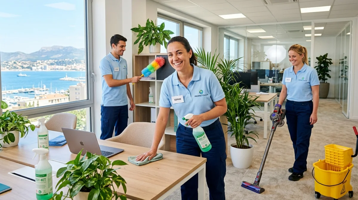 Les 7 entreprises de nettoyage professionnel incontournables à Toulon