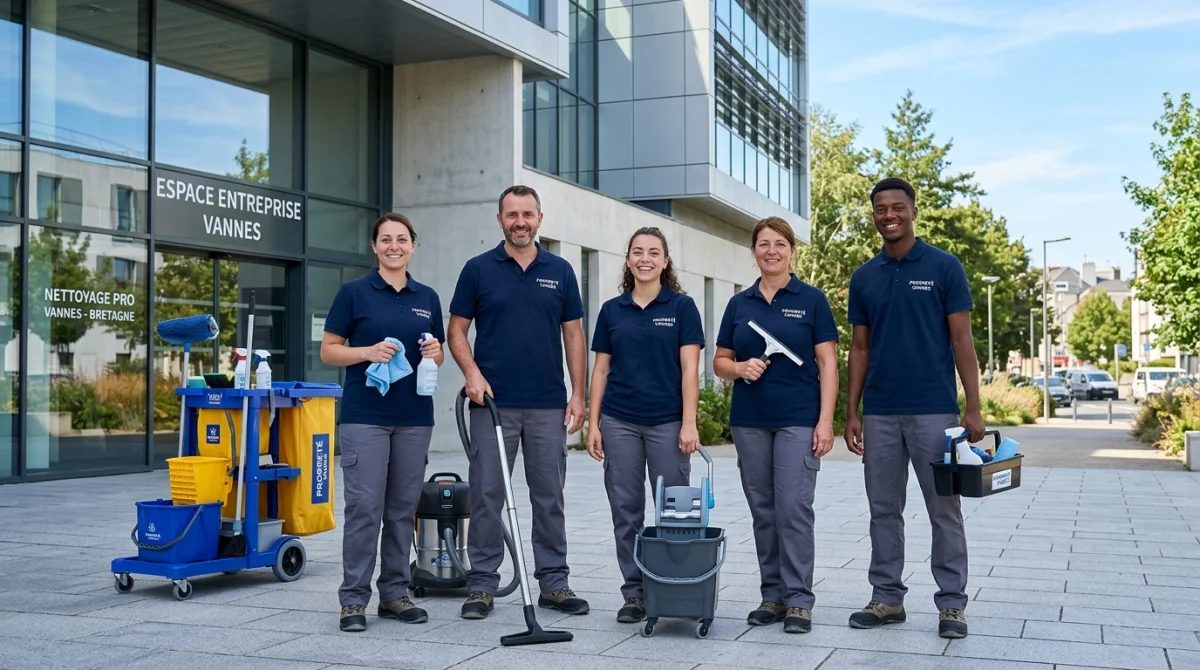 Les 7 entreprises de nettoyage les plus fiables à Vannes