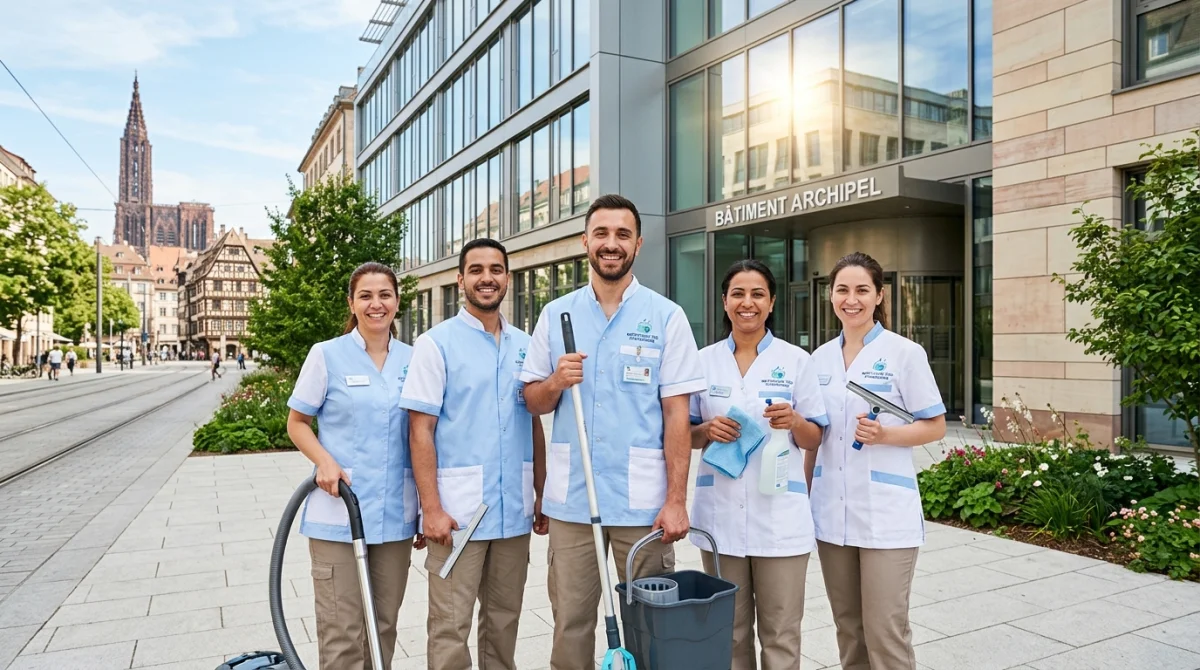 7. Elite Nettoyage Strasbourg : Expertise haut de gamme pour vitrerie et surfaces délicates