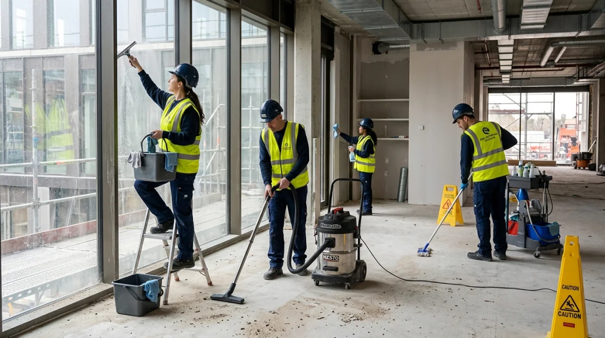 Top 7 des meilleures entreprises de nettoyage de fin de chantier