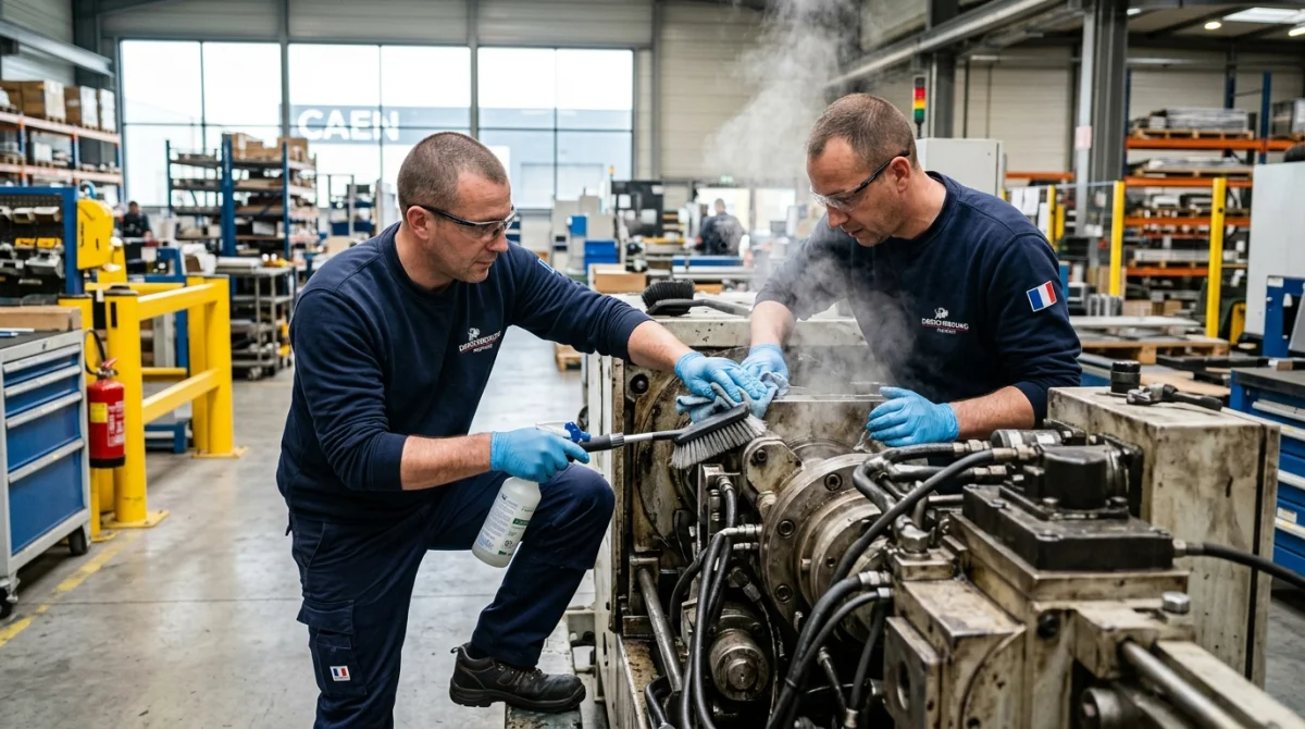 4. Derichebourg Propreté : Excellence et réactivité en nettoyage industriel à Caen