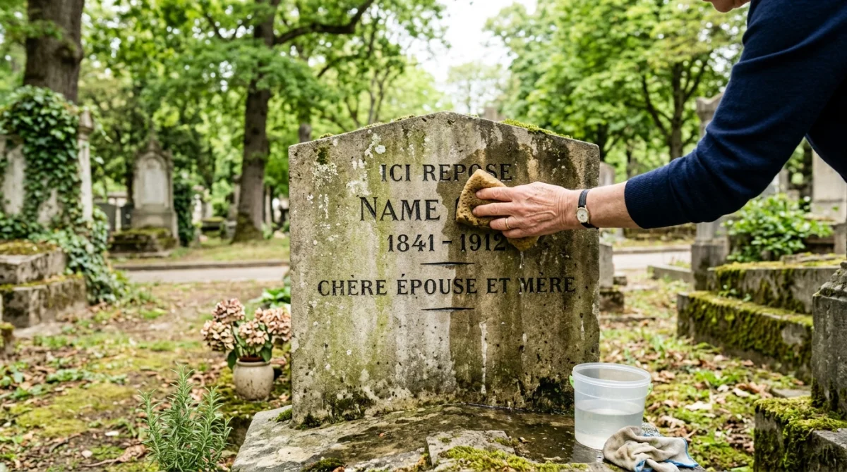 Les meilleures entreprises de nettoyage de tombe au cimetière