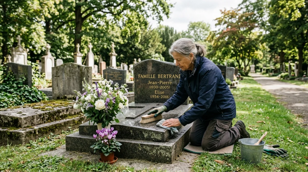 Combien coûte en moyenne le nettoyage d'une tombe par un professionnel ?
